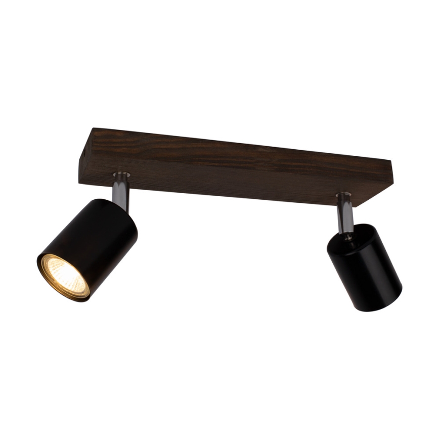 Kohtvalgusti lakke MANARA 2xGU10/5W/230V mänd