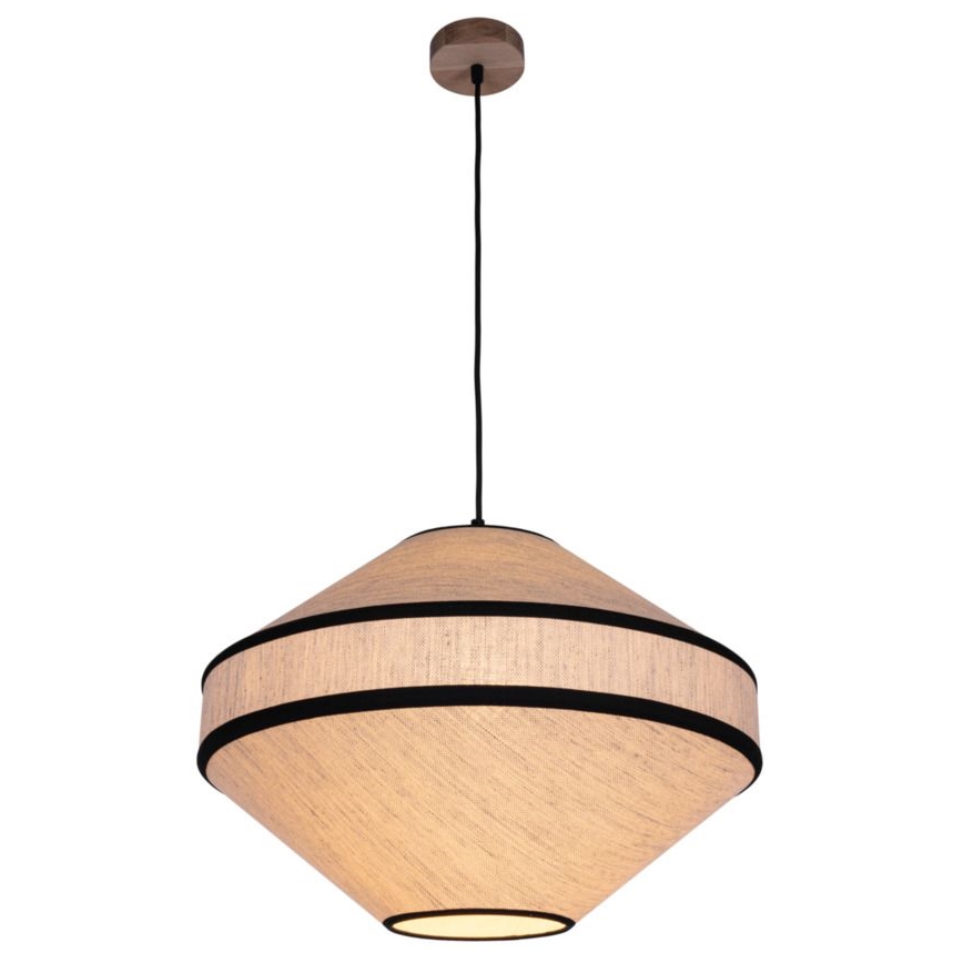 Lühter AMIGO 1xE27/60W/230V tamm – FSC sertifitseeritud