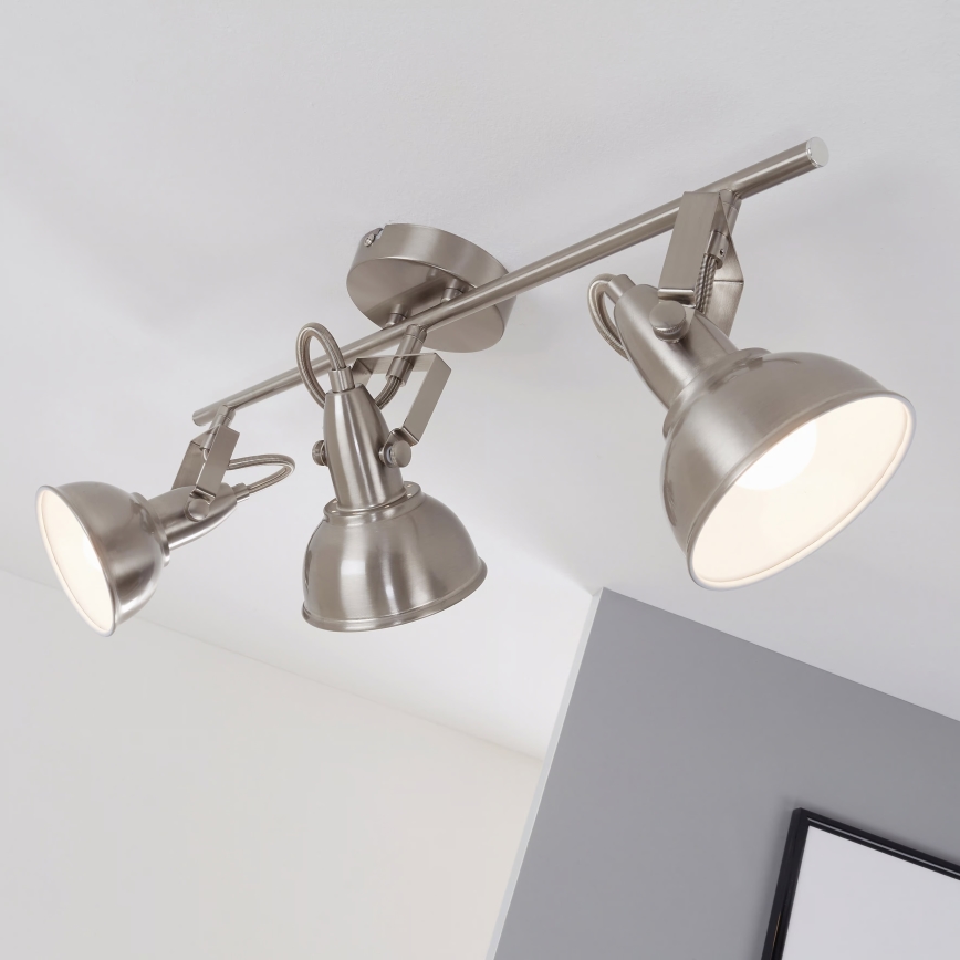 Spottvalgusti 3xE14/40W/230V mattkroom