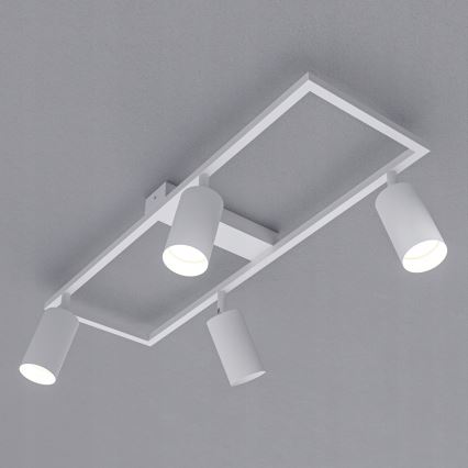 Spottvalgusti 4xGU10/30W/230V valge