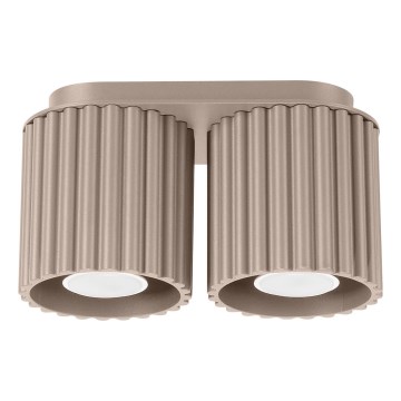 Spottvalgusti AURA 2xGU10/10W/230V taupe