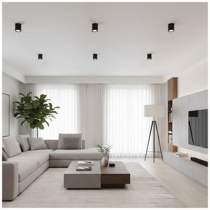 Spottvalgusti OH12 1xGX53/35W/230V 9,6 cm must