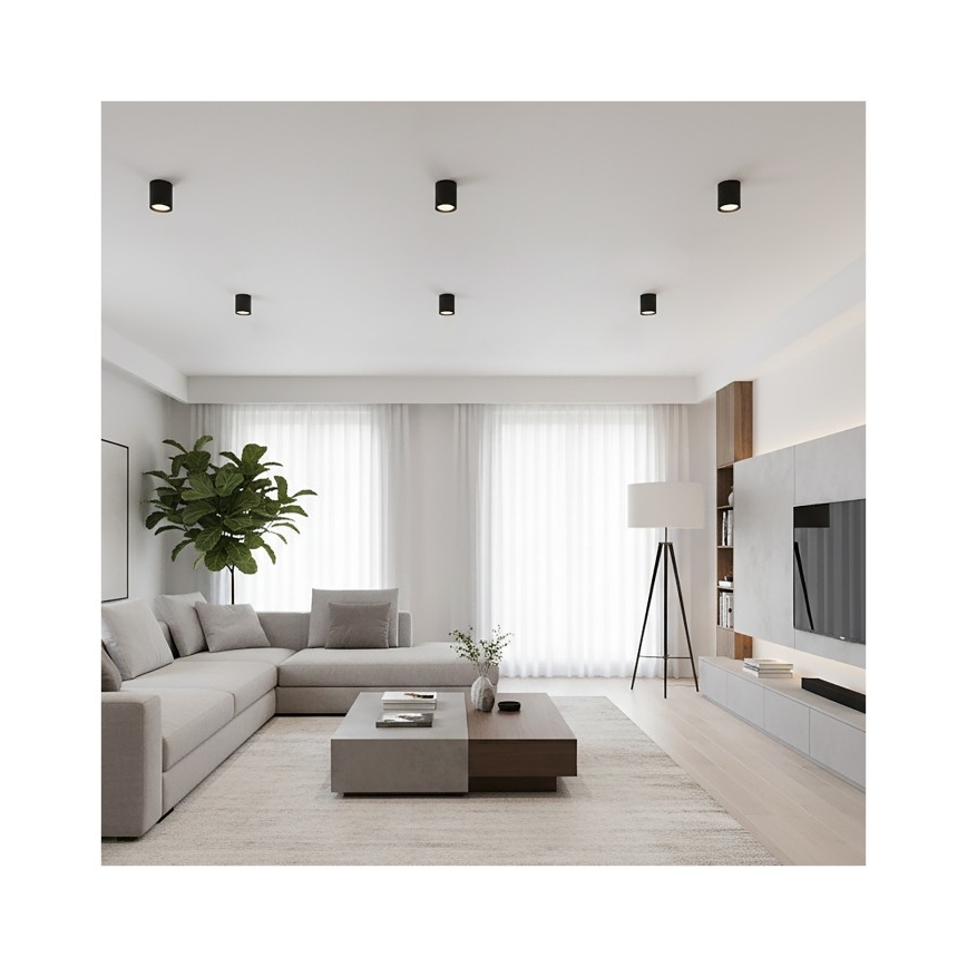 Spottvalgusti OH12 1xGX53/35W/230V 9,6 cm must