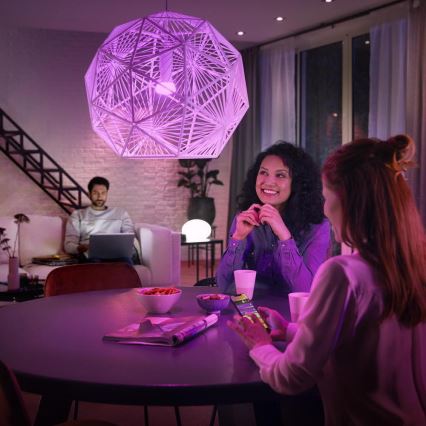 Philips Hue WHITE AND COLOR AMBIANCE põhikomplekt 3xE27/9W 2000-6500K + Hue Bridge ja dimmerlüliti