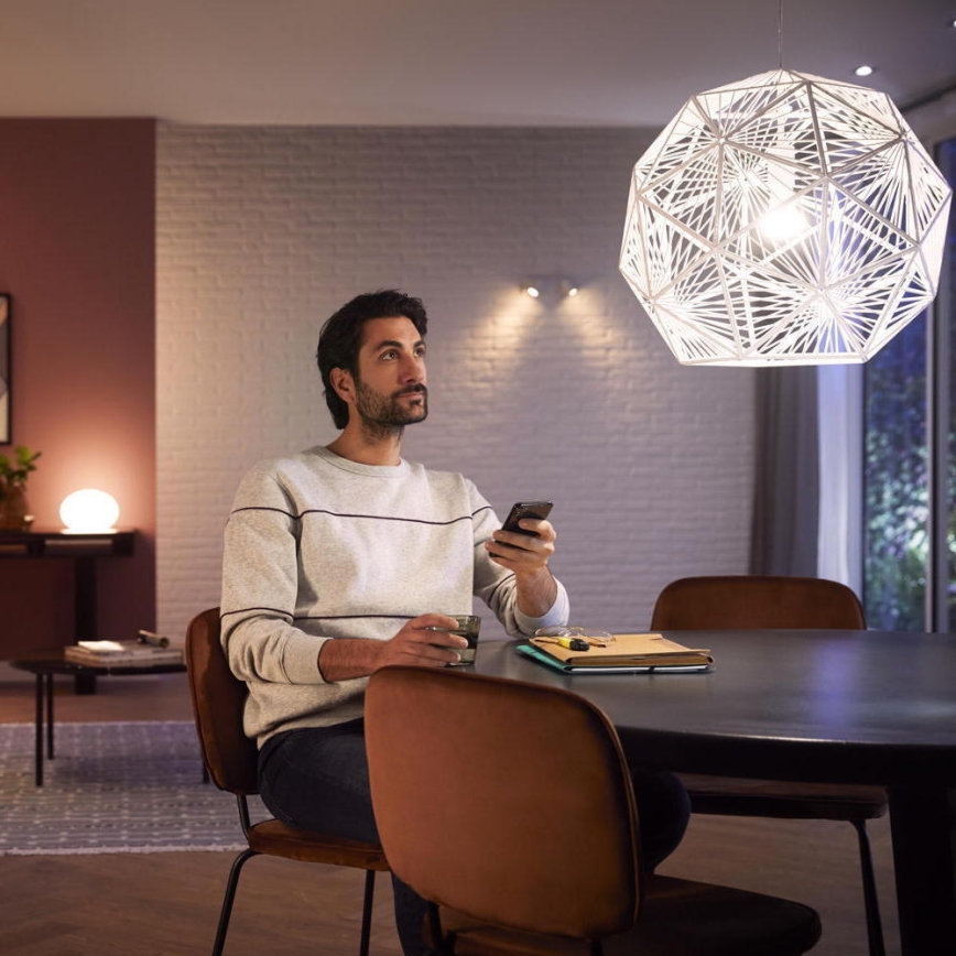 Philips Hue WHITE AND COLOR AMBIANCE põhikomplekt 3xE27/9W 2000-6500K + Hue Bridge ja dimmerlüliti