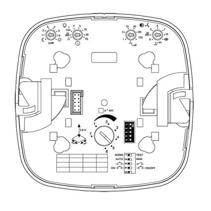 Steinel 002770 - Kohalolekuandur IR Quattro HD 24m COM2 valge