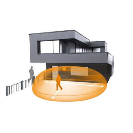 STEINEL 007577 - Väli liikumisandur IHF 3D IP54 valge