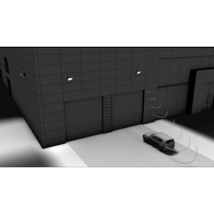 STEINEL 010232 - LED Prožektor XLEDPRO WIDE täiendav LED/24,8W/230V IP54