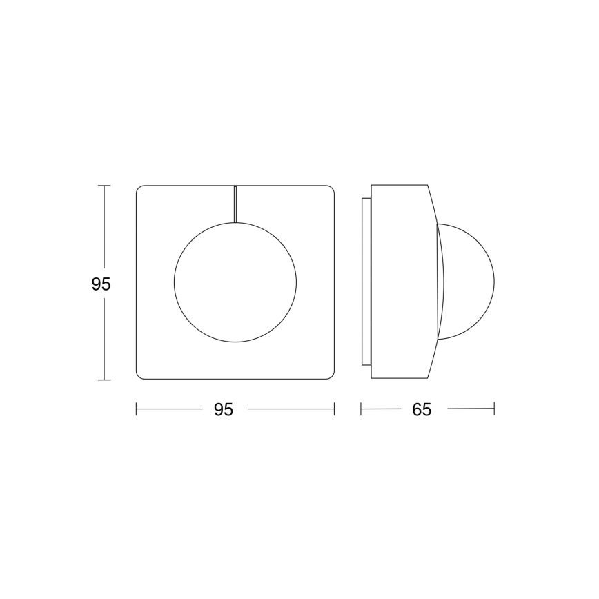 STEINEL 010478 - Liikumisandur IS3360 AP COM1 IP54