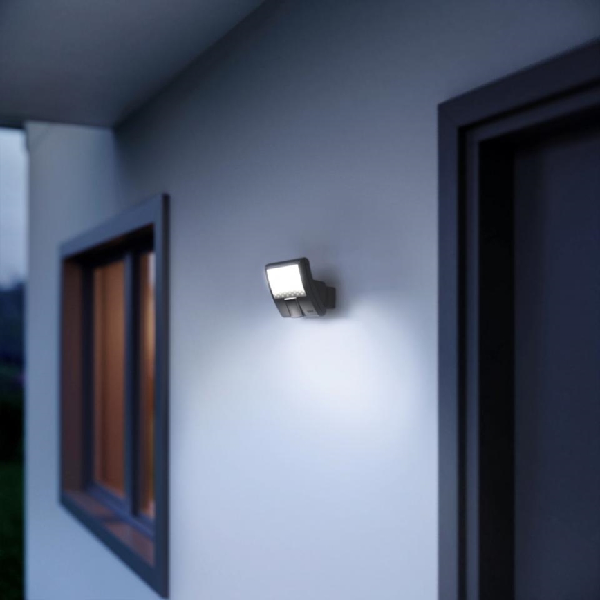 Steinel 012076 - XLED curved välisseinavalgusti liikumisanduriga LED/10,5W/230V IP44