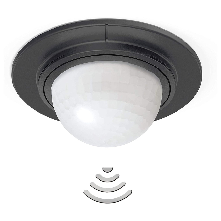 STEINEL 032852 - Väli liikumisandur süvistatav IS360-1DE must IP54