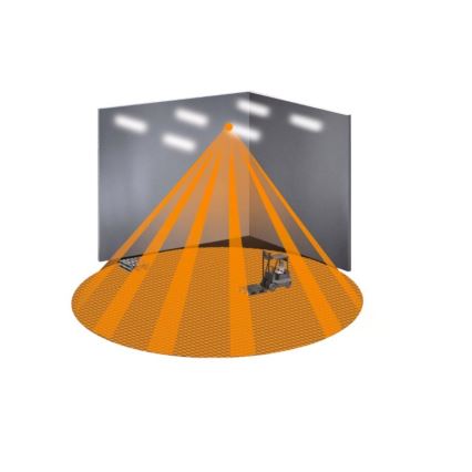 STEINEL 033.569 - liikumisandur 3360 MX Highbay valge IP54