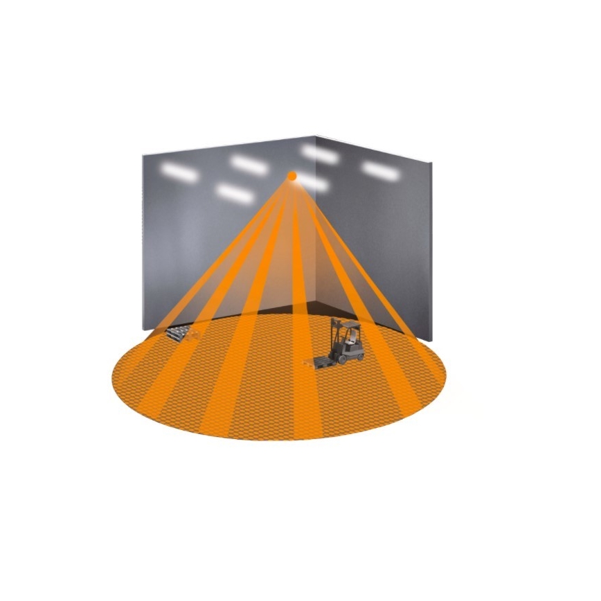 STEINEL 033.569 - liikumisandur 3360 MX Highbay valge IP54