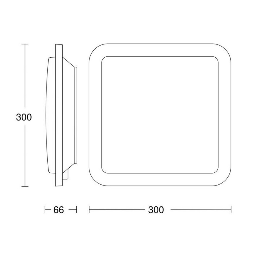 Steinel 052539 - LED Laevalgusti koos anduriga LED/9,5W/230V