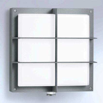 STEINEL 053031 - LED Väli seinavalgusti koos anduriga L691 LED/9W/230V 3000K IP44