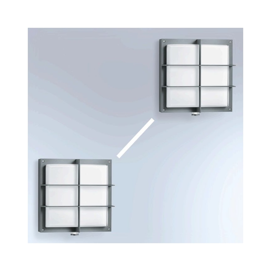 STEINEL 053031 - LED Väli seinavalgusti koos anduriga L691 LED/9W/230V 3000K IP44