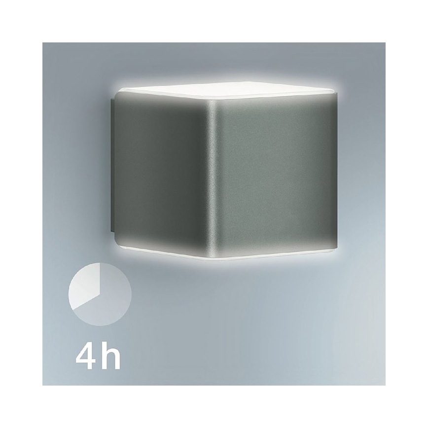 Steinel 055530 - LED Välivalgusti koos anduriga L 840 LED/9,5W/230V IP44 antratsiit