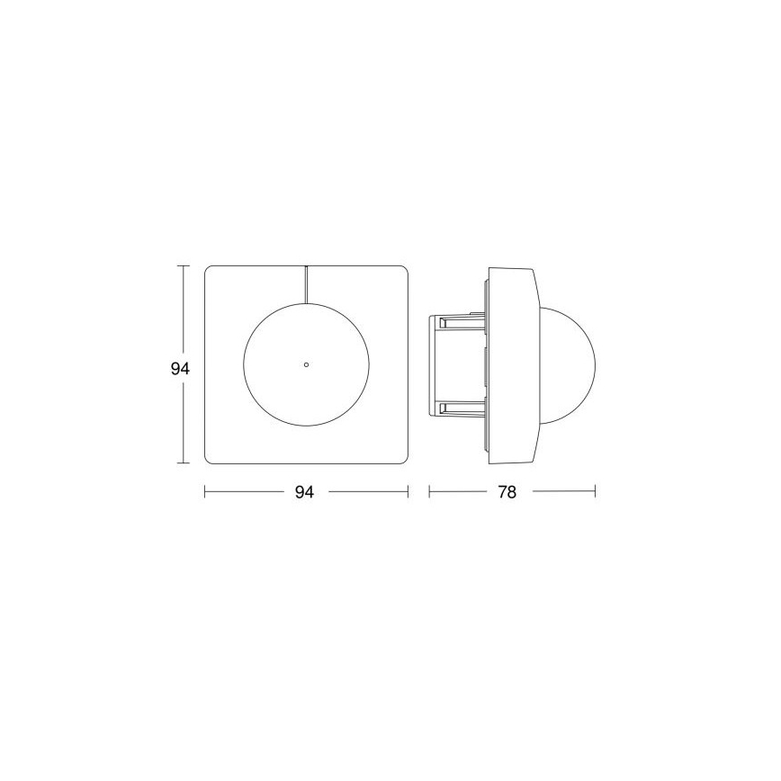 Steinel 055721 - Liikumisandur IS 3180 COM1 230V valge