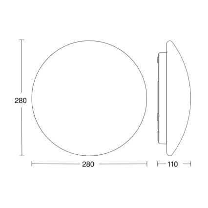 Steinel 056063 - LED Välivalgusti koos liikumisanduriga RS PRO LED/9,5W/230V IP54