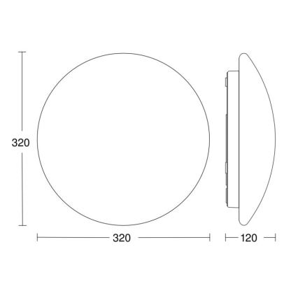 Steinel 056087-LED Vannitoa laevalgusti RSPROP2 LED/15,5W/230V 4000K IP54