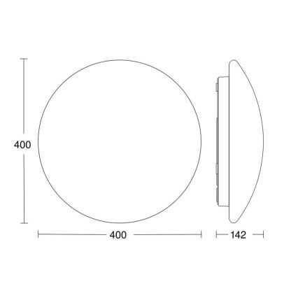 Steinel 056131 - LED Laevalgusti vannituppa RS PRO LED P3 LED/19,5W/230V IP54 3000K