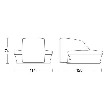 Steinel 056650 - Liikumisandur SensIQ S IP54 must