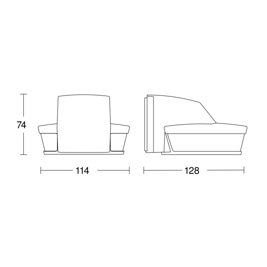 Steinel 056650 - Liikumisandur SensIQ S IP54 must