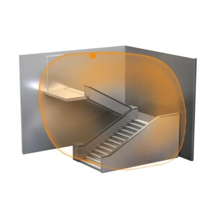 Steinel 057336 - Liikumisandur HF 3360 DALI-2 IP20 ruut, valge