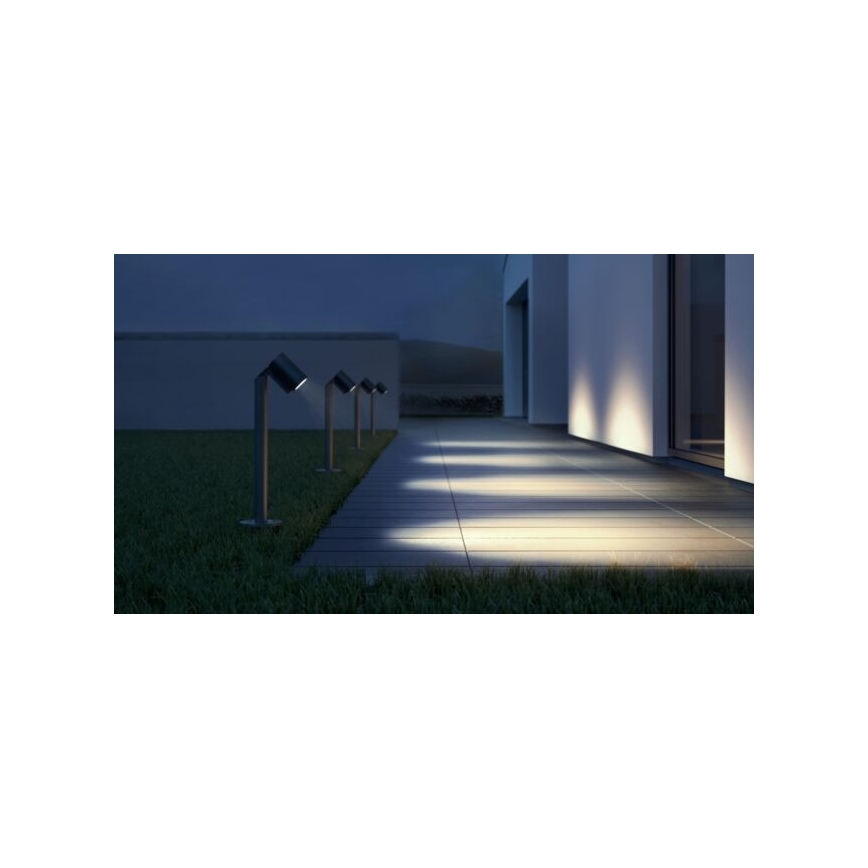 STEINEL 058661 - LED Välivalgusti anduriga SPOT WAY 1xGU10/7W/230V IP44