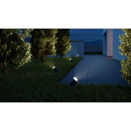 STEINEL 058685 – LED Välivalgusti anduriga SPOT GARDEN 1×GU10/7W/230V IP44