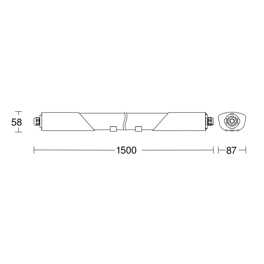 Steinel 058739 - LED Tööstuslik valgusti anduriga RS PRO 5150SC LED/42W/230V IP66 4000K