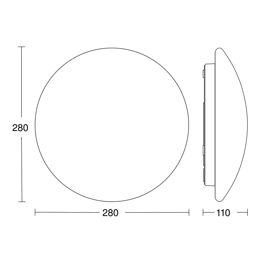 STEINEL 064808 - LED Laevalgusti vannituppa anduriga RS PRO LED/9,5W/230V 3000K IP54