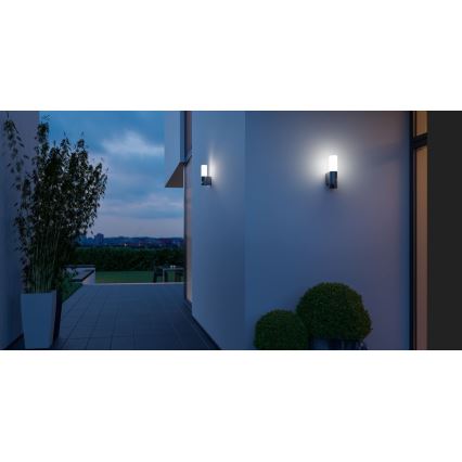 Steinel 065287 - LED Välivalgusti koos anduriga L 605 LED/9,5W/230V IP44 antratsiit