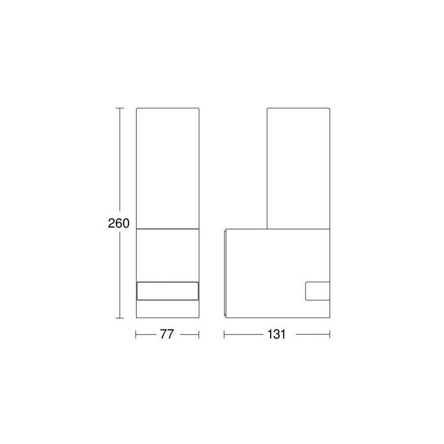 Steinel 065287 - LED Välivalgusti koos anduriga L 605 LED/9,5W/230V IP44 antratsiit