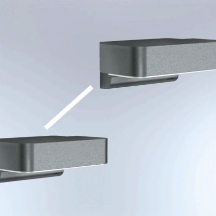STEINEL 065690 - LED Väli seinavalgusti koos anduriga L800 LED/7,5W/230V IP44