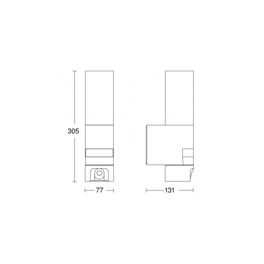 Steinel 065829 - LED Välivalgusti koos liikumisanduriga L 620 LED/13,5W/230V IP44