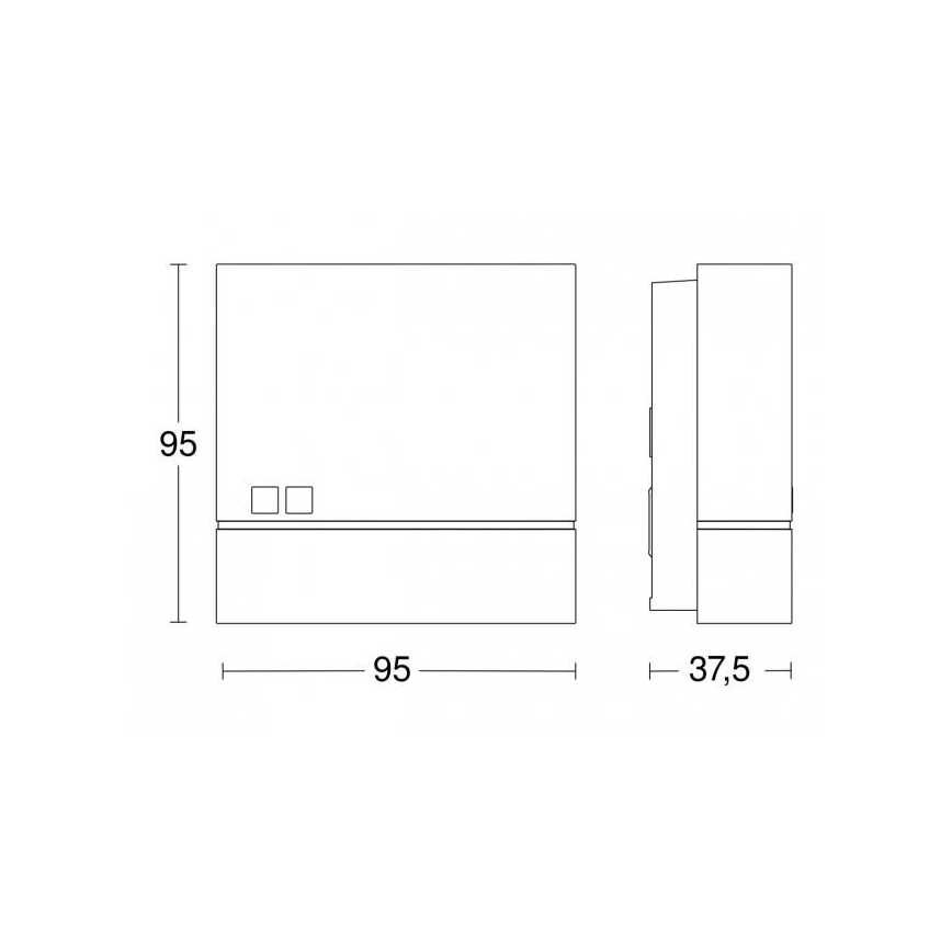 Steinel 066123 - Videvikuandur NIGHTMATIQ Plus IP54 valge