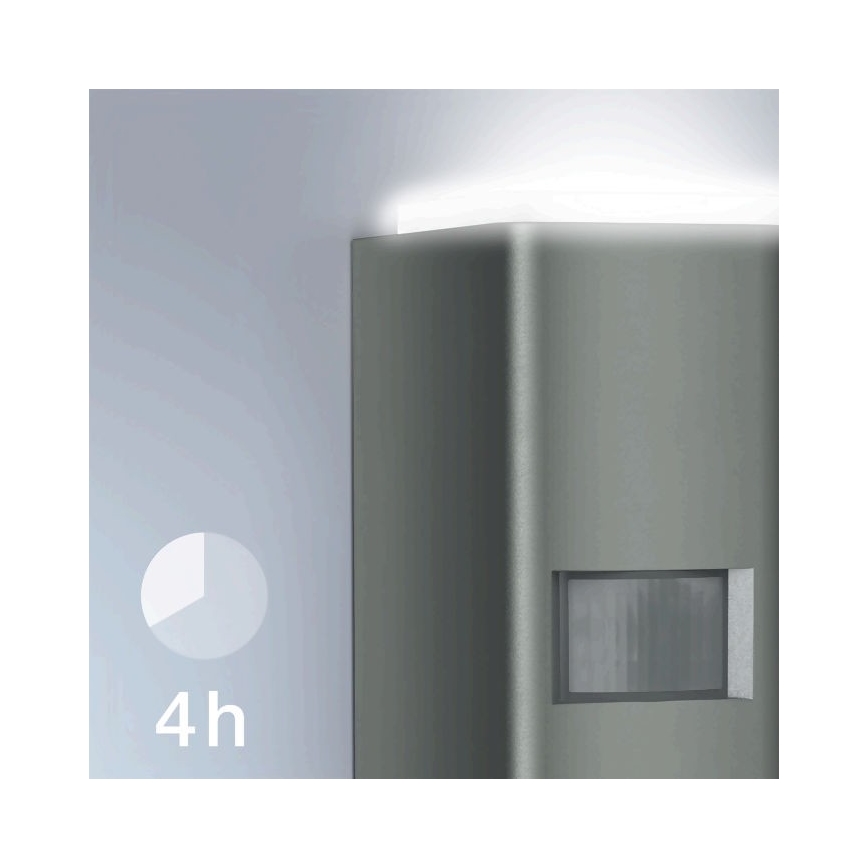 Steinel 067199 - LED Väli seinavalgusti anduriga L 930 S LED/9,3W/230V IP44 antratsiit