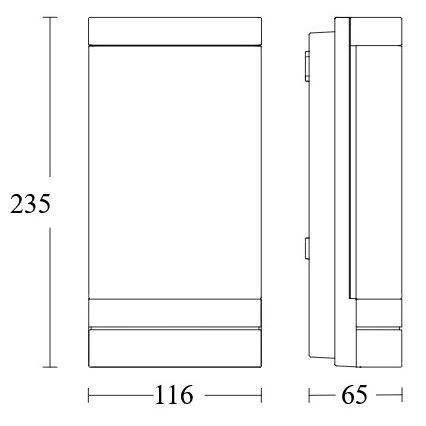 Steinel 067212 - LED Välivalgusti anduriga L 271 SC LED/6,6W/230V 3000K IP44