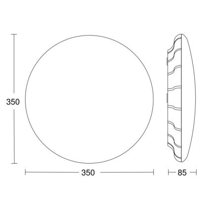 Steinel 068042 - LED Laevalgusti anduriga RS PRO S30 SC 25,8W/230V 4000K