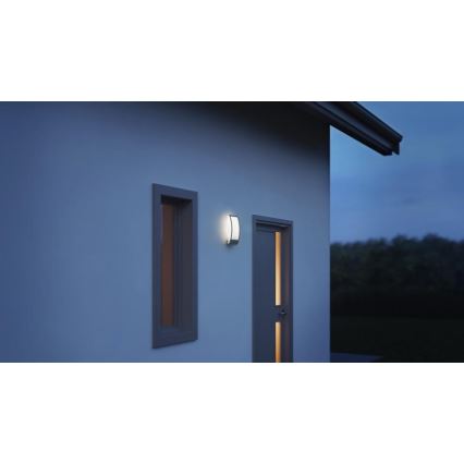 Steinel 069254 - Väli seinavalgusti L 22 1xE27/60W/230V IP44 roostevaba