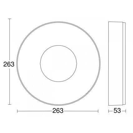 Steinel 078775 - LED Laevalgusti RS 200 C LED/17,1W/230V 3000K IP54