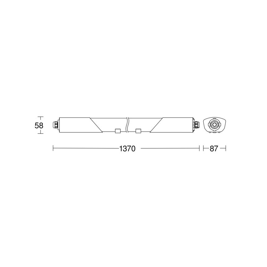 Steinel 079178 - LED Tööstuslik valgusti anduriga RS PRO CONNECT 5100 SL LED/30W/230V IP66