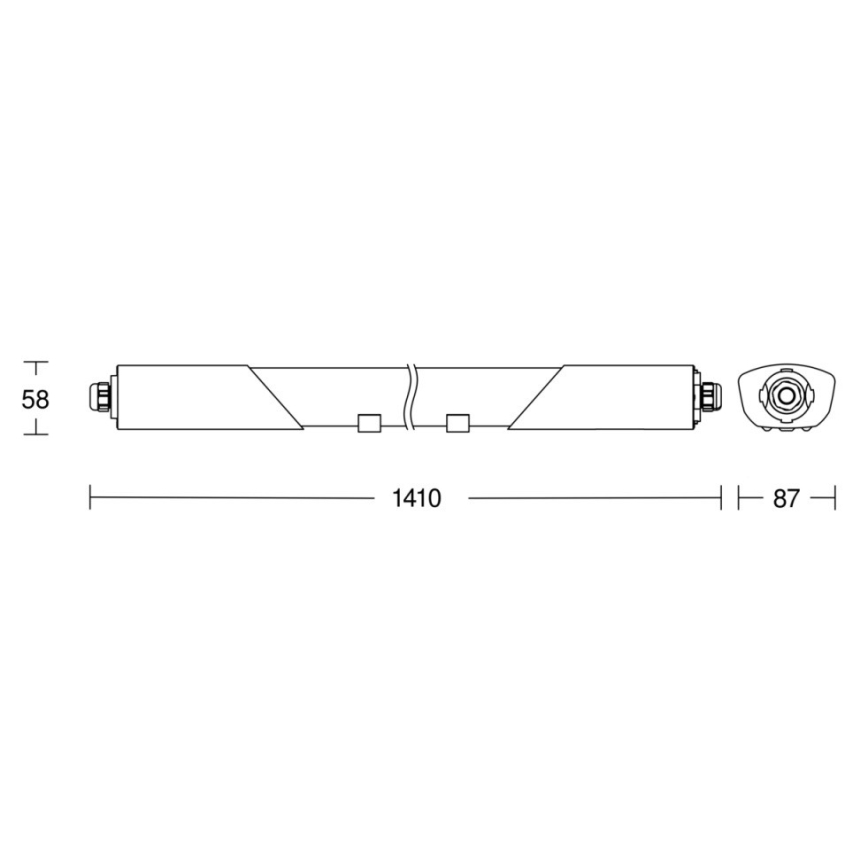 Steinel 079185 - LED Tööstusvalgusti anduriga RS PRO 5100 SC LED/31W/230V IP66