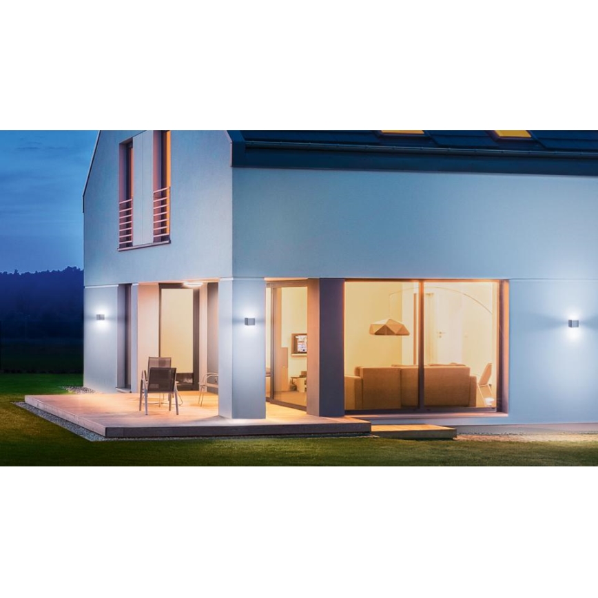 Steinel 079277 - LED Väli seinavalgusti L840 C LED/9,1W/230V IP44 antratsiit