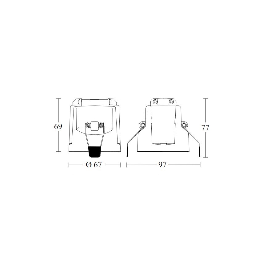 Steinel 079376 - Kohalolekuandur IR Quattro HD 24m DALI-2 APC valge