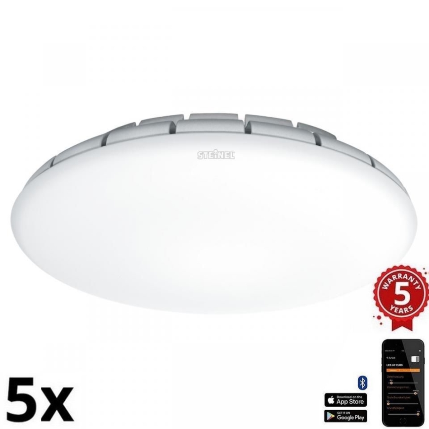 Steinel 079710 - Komplekt 5x LED Laevalgusti anduriga RS PRO S30 SC LED/25,7W/230V 4000K