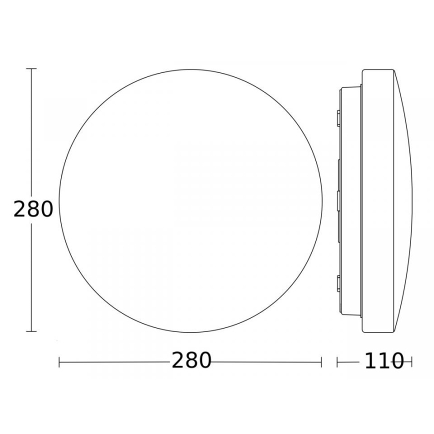 Steinel 079734 -  LED Laevalgusti anduriga RS 20 S LED/9,4W/230V 3000K IP44
