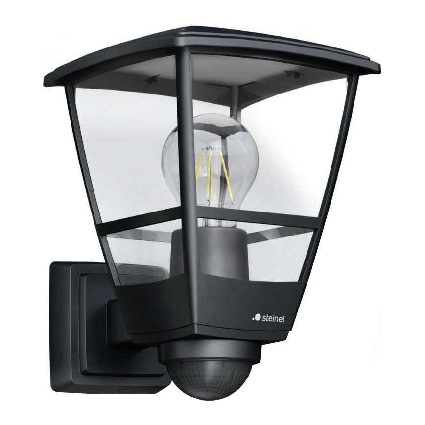 Steinel 084769 - Väli seinavalgusti koos anduriga L10S 1xE27/15W/230V IP44