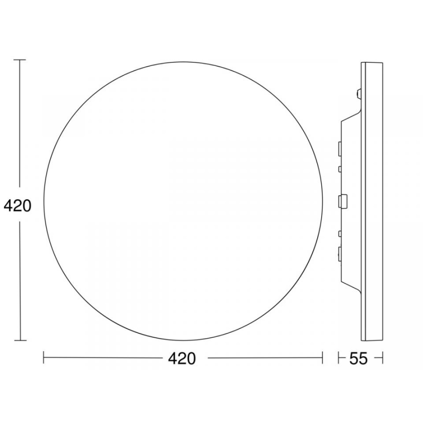 Steinel 084936 - LED KOMPLEKT 5x Hämardatav laevalgusti anduriga RS PRO R30 BASIC SC LED/23,22W/230V 3000K IP40